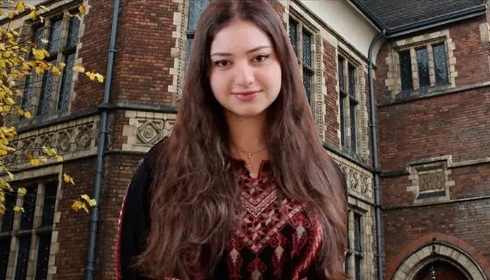 Palestinian student Arwa becomes the first Palestinian woman elected President of the Oxford Union at Oxford University