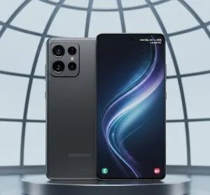 Samsung Galaxy S26 Ultra flagship smartphone with advanced display and camera design