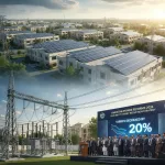 Pakistan power minister announcing debt restructuring plan amid solar energy growth